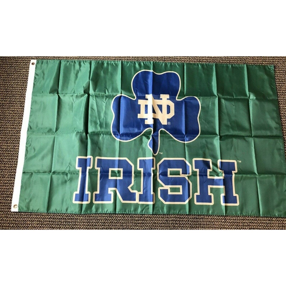 Notre Dame‎ Fighting Irish New Flag 3x5 Ft Man Cave Garage Game Day Tail Gate